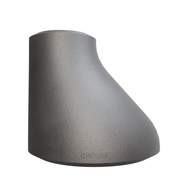 Butt-Weld Fitting, Sort, ASME B16.9, Excentrisk reduktion, 5"/2 1/2", A-234 WPB