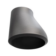 Butt-Weld Fitting, Sort, ASME B16.9, Excentrisk reduktion, 5"/3", A-234 WPB