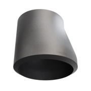 Butt-Weld Fitting, Sort, ASME B16.9, Excentrisk reduktion, 5"/4", A-234 WPB