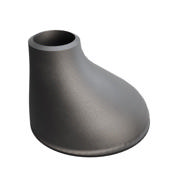 Butt-Weld Fitting, Sort, ASME B16.9, Excentrisk reduktion, 6"/2", A-234 WPB