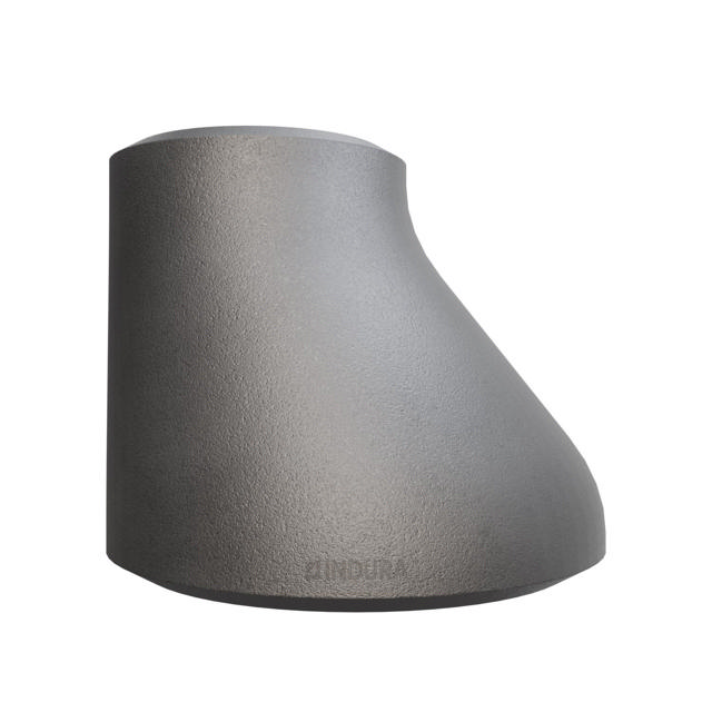 Butt-Weld Fitting, Sort, ASME B16.9, Excentrisk reduktion, 6"/3 1/2", A-234 WPB