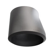 Butt-Weld Fitting, Sort, ASME B16.9, Excentrisk reduktion, 6"/5", A-234 WPB