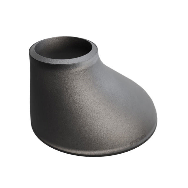 Butt-Weld Fitting, Sort, ASME B16.9, Excentrisk reduktion, 8"/3 1/2", A-234 WPB