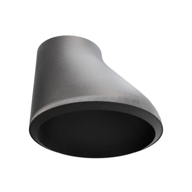 Butt-Weld Fitting, Sort, ASME B16.9, Excentrisk reduktion, 8"/4", A-234 WPB