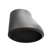 Butt-Weld Fitting, Sort, ASME B16.9, Excentrisk reduktion, 8"/5", A-234 WPB