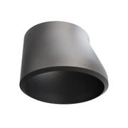 Butt-Weld Fitting, Sort, ASME B16.9, Excentrisk reduktion, 10"/8", A-234 WPB