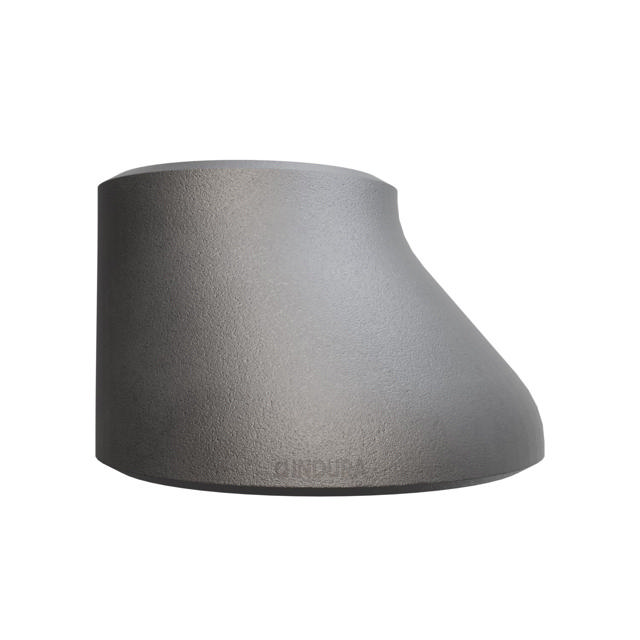 Butt-Weld Fitting, Sort, ASME B16.9, Excentrisk reduktion, 12"/8", A-234 WPB