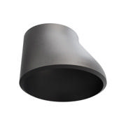Butt-Weld Fitting, Sort, ASME B16.9, Excentrisk reduktion, 12"/8", A-234 WPB