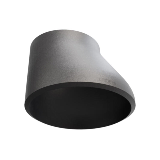 Butt-Weld Fitting, Sort, ASME B16.9, Excentrisk reduktion, 12"/8", A-234 WPB