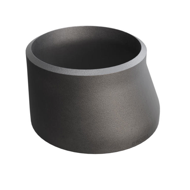 Butt-Weld Fitting, Sort, ASME B16.9, Excentrisk reduktion, 12"/10", A-234 WPB