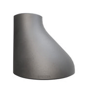 Butt-Weld Fitting, Sort, ASME B16.9, Excentrisk reduktion, 14"/6", A-234 WPB