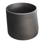 Butt-Weld Fitting, Sort, ASME B16.9, Excentrisk reduktion, 18"/16", A-234 WPB