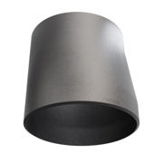 Butt-Weld Fitting, Sort, ASME B16.9, Excentrisk reduktion, 22"/20", A-234 WPB