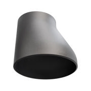 Butt-Weld Fitting, Sort, ASME B16.9, Excentrisk reduktion, 24"/16", A-234 WPB