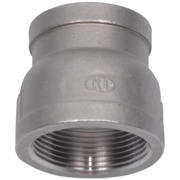 Threaded Fitting, Rustfri, ISO 4144, Form. muffe, 3/4"/3/8", AISI316