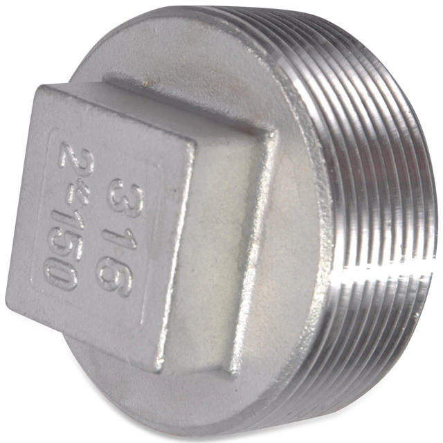 Threaded Fitting, Rustfri, ISO 4144, Prop, 1/8", AISI316
