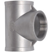 Threaded Fitting, Rustfri, ISO 4144, Tee, 3/8", AISI316