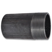 Threaded Fitting, Sort, EN 10241, Svejsenippel, 3"
