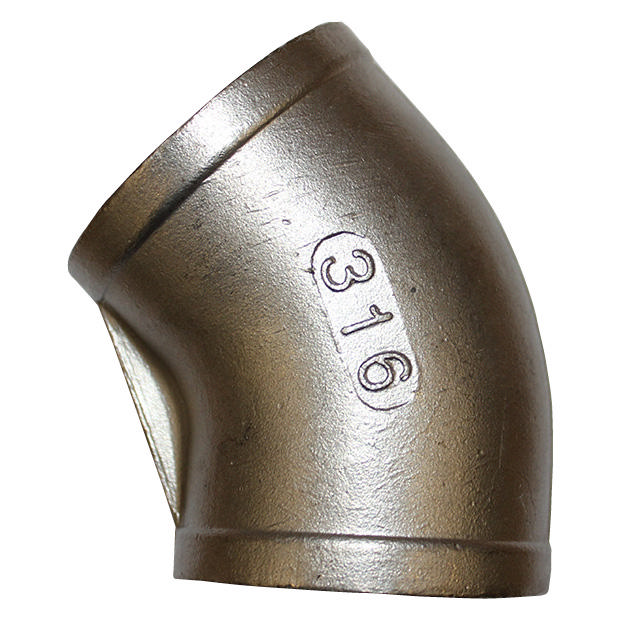 Threaded Fitting, Rustfri, ISO 4144, Vinkel, 1 1/4", AISI316