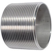 Threaded Fitting, Rustfri, EN 10241, Nippel, 1 1/2"