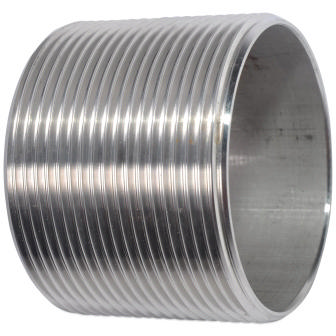 Threaded Fitting, Rustfri, EN 10241, Nippel, 1/8"