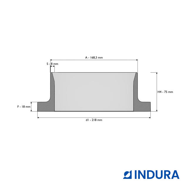 Kołnierz szyjkowy spawany