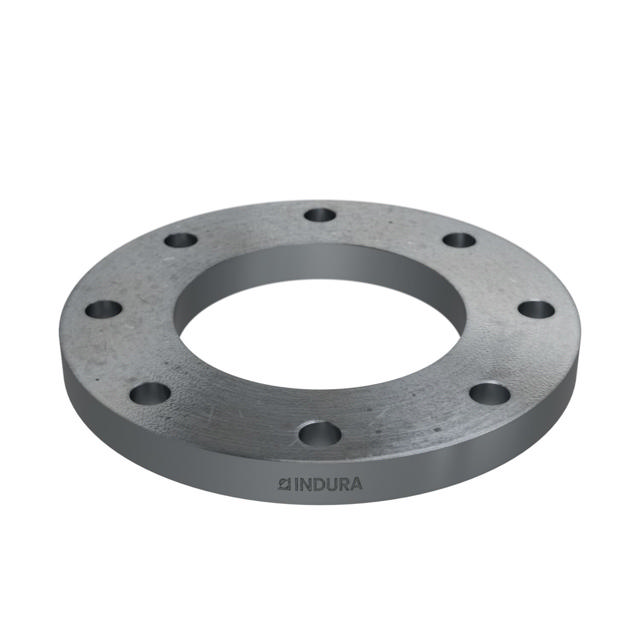 Flanges, HDG, Sort, EN 1092-1, Planflange, T:01, PN10-16, A, DN125, 139,7, P250GH, 1.0460,