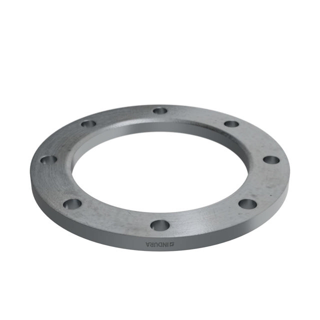 Flanges, HDG, Sort, EN 1092-1, Løsflange, T:02, PN10, A, DN200, 200,0, S235JR, 1.0038,