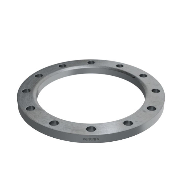 Flanges, HDG, Sort, EN 1092-1, Løsflange, T:02, PN10, A, DN250, 280,0, S235JR, 1.0038,