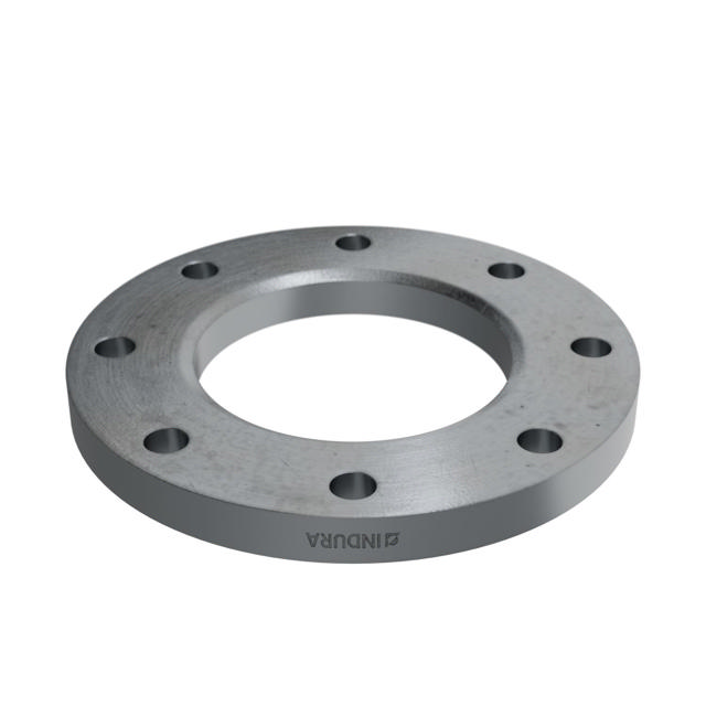 Flanges, HDG, Sort, EN 1092-1, Løsflange, T:02, PN10-16, A, DN125, 133,0, S235JR, 1.0038, MET