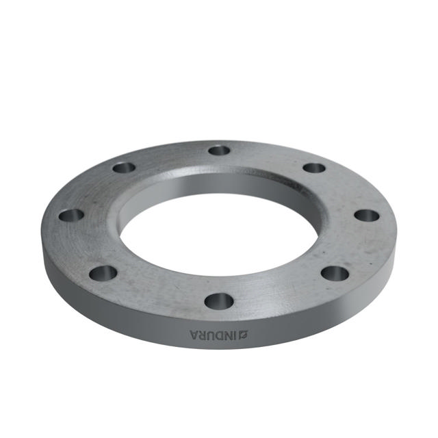 Flanges, HDG, Sort, EN 1092-1, Løsflange, T:02, PN10-16, A, DN125, 139,7, S235JR, 1.0038, ISO