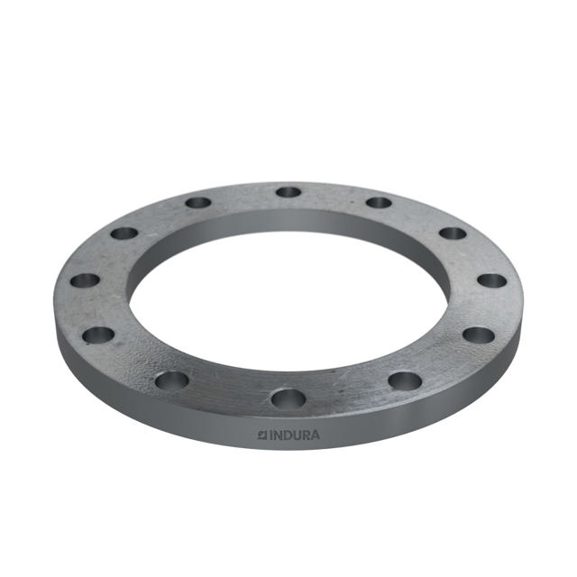 Flanges, HDG, Sort, EN 1092-1, Løsflange, T:02, PN16, A, DN250, 273,0, S235JR, 1.0038, ISO