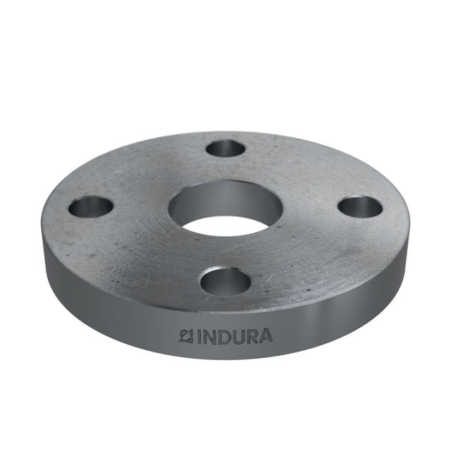 Flanges, HDG, Sort, EN 1092-1, Løsflange, T:02, PN10-40, A, DN25, 30,0, P280GH, 1.0426, MET
