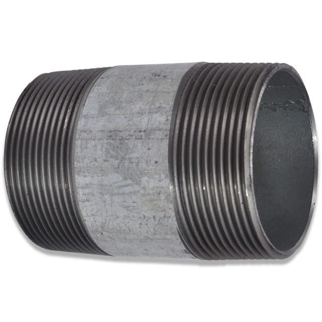 Threaded Fitting, HDG, EN 10241, Nippelrør, 3/8"