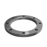 Flanges, Sort, EN 1092-1, Løsflange, T:04, PN10, A, DN200, 219,1, P250GH, 1.0460,