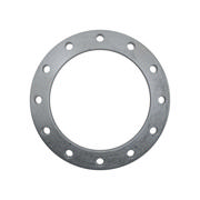 Flanges, HDG, Sort, EN 1092-1, Løsflange, T:02, PN10, A, DN250, 250,0, S235JR, 1.0038,
