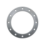 Flanges, HDG, Sort, EN 1092-1, Løsflange, T:02, PN10, A, DN250, 280,0, S235JR, 1.0038,