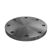 Flanges, Kohlenstoffstahl, EN 1092-1, Blindflansch, T:05, PN10-16, A, DN125, S235JR, 1.0038,
