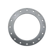 Flanges, HDG, Sort, EN 1092-1, Løsflange, T:02, PN10, A, DN350, 355,6, S235JR, 1.0038, ISO
