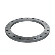 Flanges, HDG, Sort, EN 1092-1, Løsflange, T:02, PN10, A, DN500, 508,0, P280GH, 1.0426, ISO