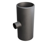 Butt-Weld Fitting, Kohlenstoffstahl, EN10253-2, T:A, T-Stück, 60,3/21,3, P235GH-TC1, 1.0345