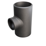 Butt-Weld Fitting, Kohlenstoffstahl, EN10253-2, T:A, T-Stück, 114,3/76,1, P235GH-TC1, 1.0345