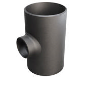 Butt-Weld Fitting, Kohlenstoffstahl, EN10253-2, T:A, T-Stück, 219,1/114,3, P235GH-TC1, 1.0345