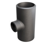 Butt-Weld Fitting, Kohlenstoffstahl, EN10253-2, T:A, T-Stück, 76,1/42,4, P235GH-TC1, 1.0345