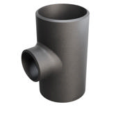 Butt-Weld Fitting, Kohlenstoffstahl, EN10253-2, T:A, T-Stück, 139,7/88,9, P235GH-TC1, 1.0345