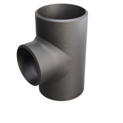 Butt-Weld Fitting, Kohlenstoffstahl, EN10253-2, T:A, T-Stück, 139,7/114,3, P235GH-TC1, 1.0345