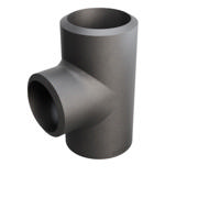 Butt-Weld Fitting, Kohlenstoffstahl, EN10253-2, T:A, T-Stück, 88,9/76,1, P235GH-TC1, 1.0345