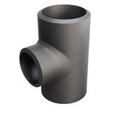 Butt-Weld Fitting, Kohlenstoffstahl, EN10253-2, T:A, T-Stück, 114,3/88,9, P235GH-TC1, 1.0345