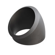 Butt-Weld Fitting, Sort, ASME B16.9, Svejsebøjning, 3", A-234 WPB