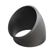 Butt-Weld Fitting, Sort, ASME B16.9, Svejsebøjning, 10", A-234 WPB